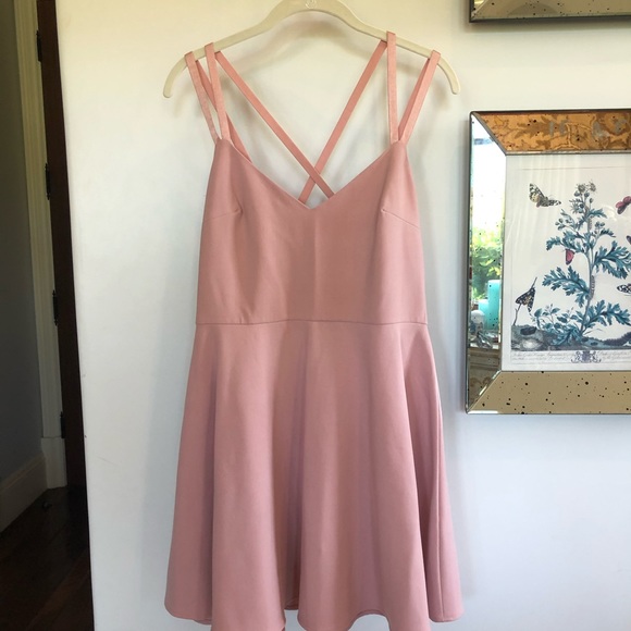 French Connection Whisper Light Blush Dress - Picture 2 of 6